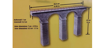 Viaduc miniature NOCH 58675